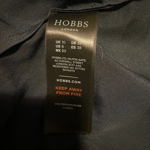 Hobbs London Rosella Embroidered Dress Size 6 $420 - Picture 11 of 12